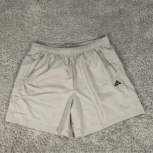 $35NWT Adidas Mens 2XL 7" Brown Train Essentials Woven Training Shorts Aeroready